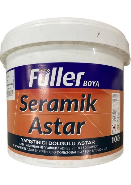 Seramik Üstü Astar 10 kg Beyaz
