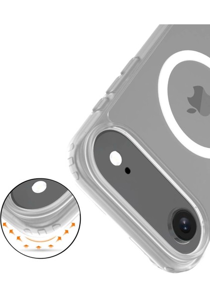 Joko Apple Iphone 17 Air Jota Magsafe Kapak - Şeffaf modelleri