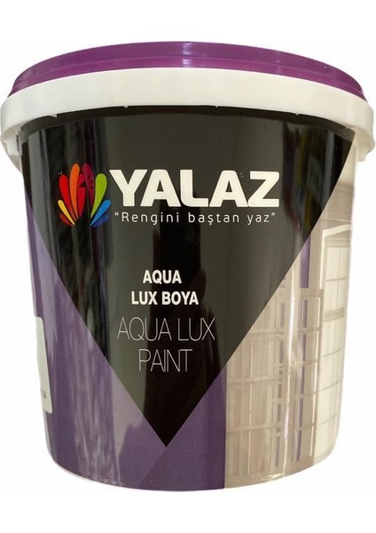 Yalaz Su Bazlı Parlak Beyaz Iç Dış Boya 2,5 Litre