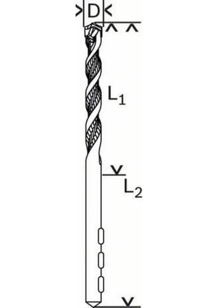 Cyl-5 Blue Granit Turbo Matkap Ucu 6X100 mm fiyatları