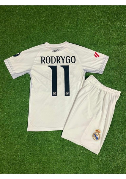 Real Madrid 2025/26 Yeni Sezon Rodrygo Iç Saha Cocuk Forması fiyatları