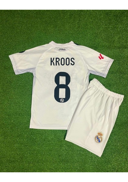 Real Madrid 2025/26 Yeni Sezon Toni Kross Iç Saha Cocuk Forması