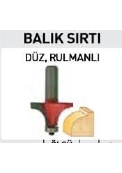 14451 Balıksırtı Freze Bıçağı 12 mm R5 fiyatları