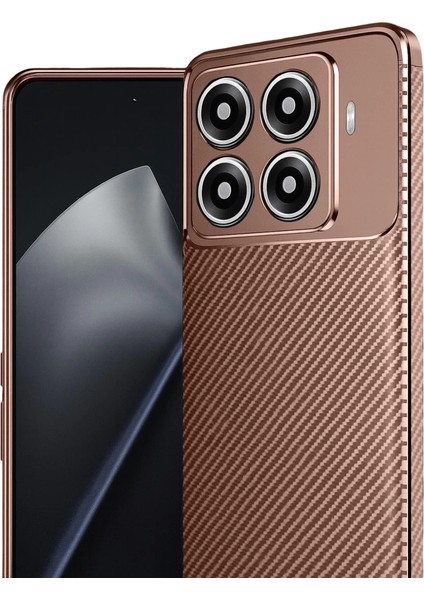 Xiaomi Mi 15T Pro Auto Focus Karbon Kapak - Kahverengi fiyatları