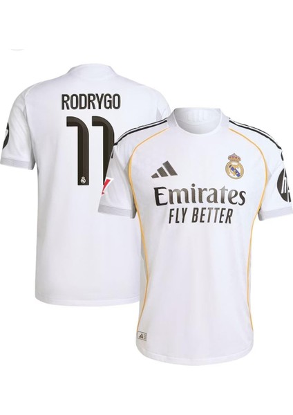 Real Madrid 2025/26 Yeni Sezon Rodrygo Iç Saha Forması modelleri