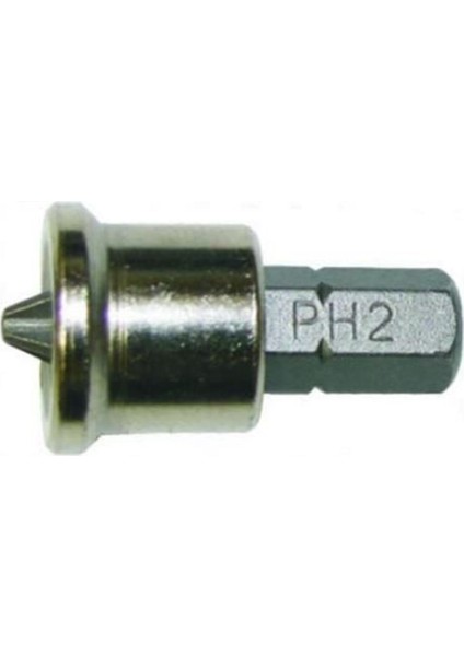 Şapkalı Ph2 25 mm Yıldız Bits Uç