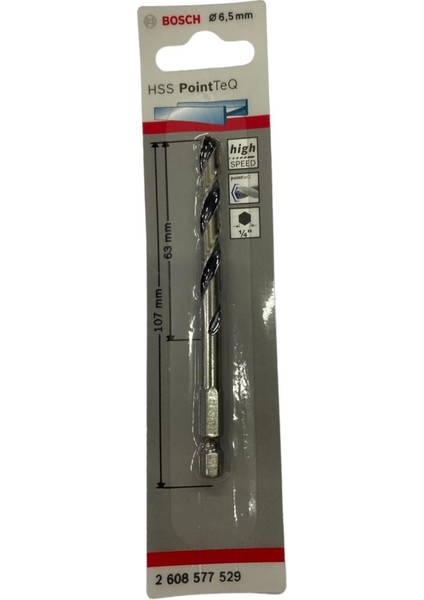 Pointteq Altıgen Şaftlı Hss Matkap Ucu 6,5 mm fiyatları