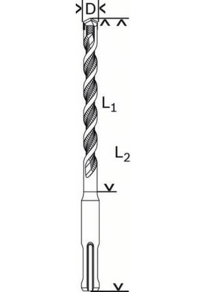 Sds Plus-1 6X210 Matkap Ucu modelleri