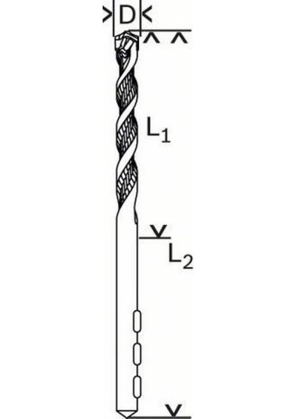 Cyl-5 Blue Granit Turbo Matkap Ucu 10X150 mm fiyatları