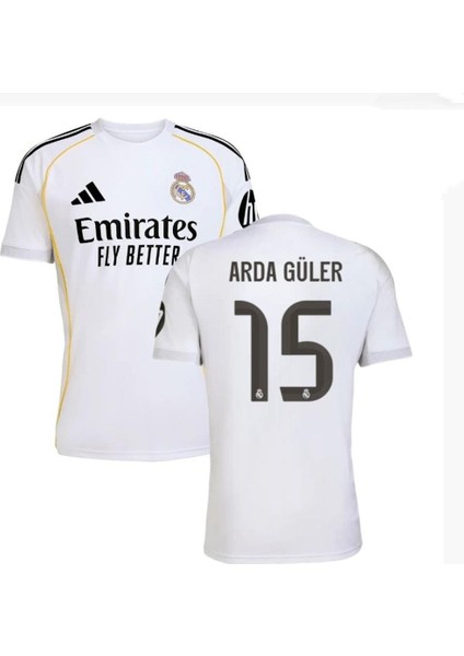 Real Madrid 2025/26 Yeni Sezon Arda Güler Iç Saha Forması modelleri