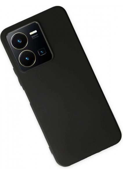 Vivo Y35 Kılıf First Silikon - Siyah modelleri