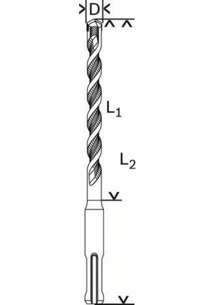 Sds Plus-1 22X460 Matkap Ucu modelleri