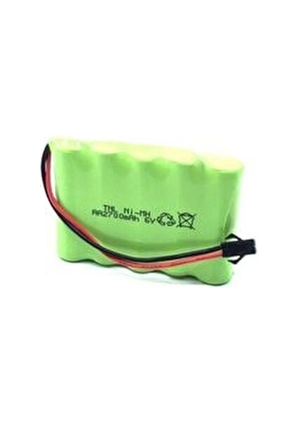 Oyuncak Araba Bataryası 6V 2700MAH Siyah Soket ve USB Şarj Cihazı ile Yüksek Performans modelleri