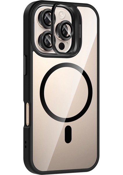 Joko Apple Iphone 16 Pro Max Remim Lensli Magsafe Standlı Kapak - Siyah fiyatları