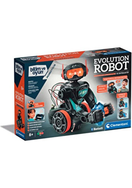 Evolution Oyuncak Robot Eğitici İçerik ile 8-12 Yaş Arası Çocuklar İçin Eğlenceli Oyun