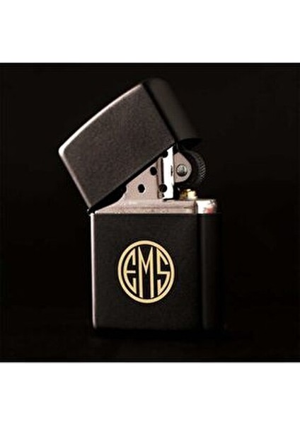 Siyah Metal Çakmak Rüzgar Geçirmez Özellikte Benzinli Kullanım fırsatları