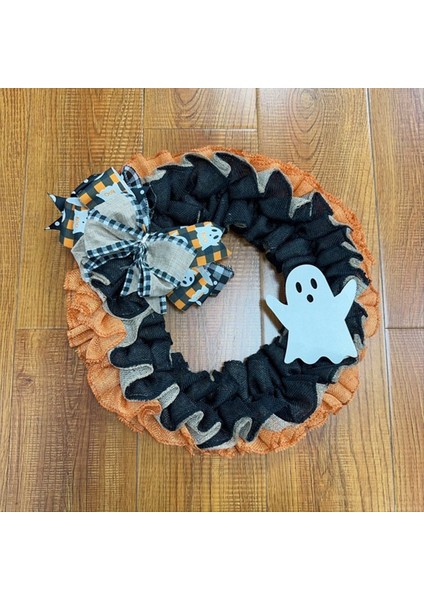 Çuval Bezi Şükran Günü Sonbahar Çelenk Ön Kapı Çiftlik Çelenk Balkabağı Çelenk Bows Dekoru Hasat Için Dekor (Yurt Dışından) modelleri