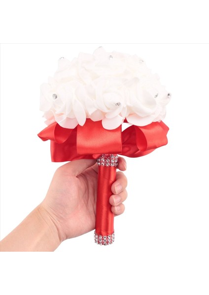 2x Güzel Düğün Buket Gelin Nedime Çiçek Düğün Buket Yapay Çiçek Gül Buket Buket Buketleri (Yurt Dışından) fırsatları