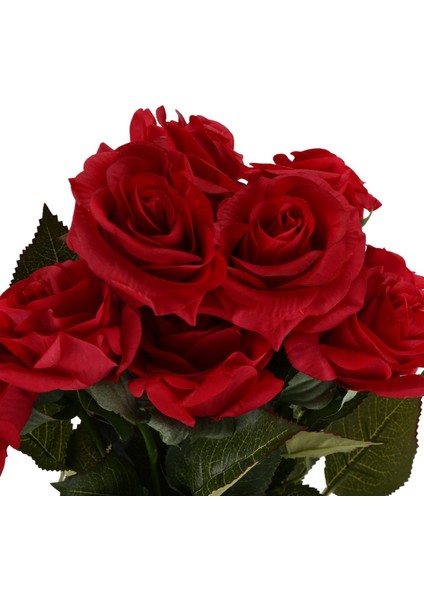20 Pcs Lateks Gerçek Temas Gül Dekor Gülü Çiçekler Ipek Çiçekler Çiçek Düğün Buket Ev Tasarımı (Koyu Kırmızı) (Yurt Dışından) indirimleri