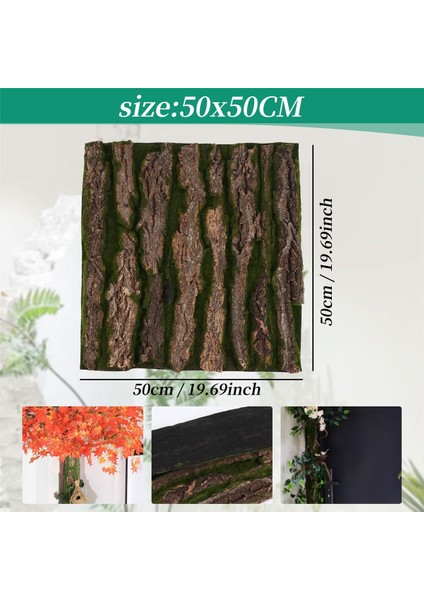 Simülasyon Ağaç Kabuğu Ev Kanalizasyon Dekorasyon Ağaç Kabuğu Yeşil Yosun Düğün Dekorasyon Çim Duvar Yapay Bitkiler-B-B (Yurt Dışından) fırsatları