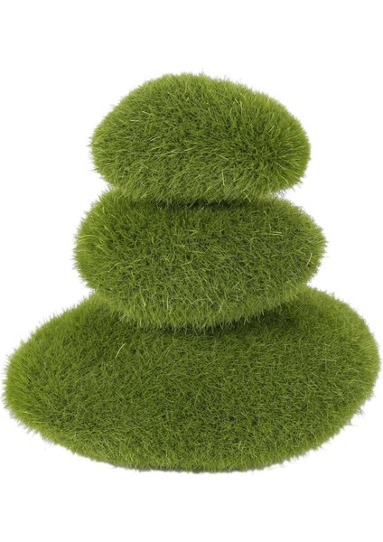 180PCS 3 Boyutunda Yapay Yosun Kayaları Dekoratif Yeşil Yosun Topları Çiçek Aranjmanları Için Bahçeler ve Işçilik (Yurt Dışından) fiyatları