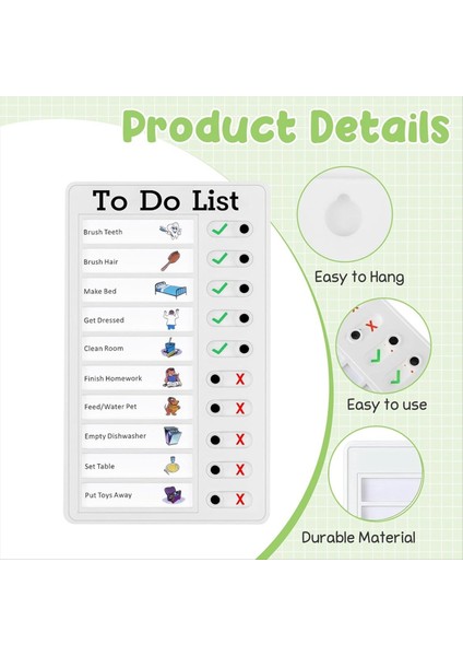 Kids-Daily Liste Tahtası Family Daily Planner Sınıf Için Kaydırıcı Mesaj Panosu Ev Seyahat (Yurt Dışından) modelleri