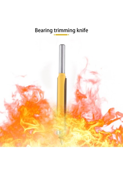 2 Inç Yükseklik Ekstra Uzun Floş Trim Yönlendirici Bit 1/4 Inç x 3/8 Inç Ahşap Freze Kesici Ahşap Dıy Aracı (Yurt Dışından) indirimleri