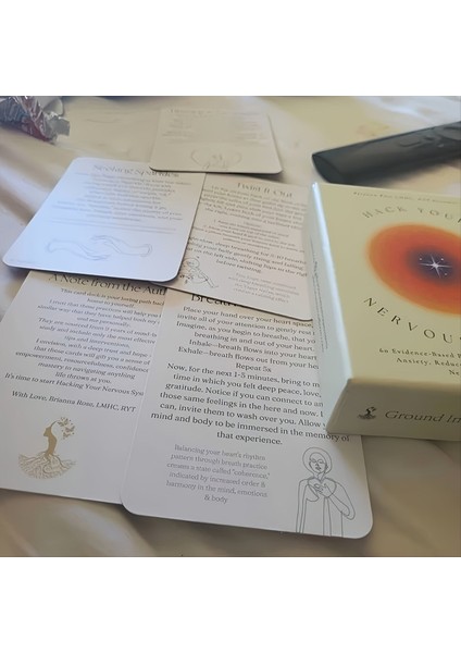 Sinir Sistemi Güverte Vücut Terapisi Vagus Sinir Egzersiz Kartlarınız Çoklu Vagus Sinir Teorileri Sanat Kartları (Yurt Dışından) modelleri