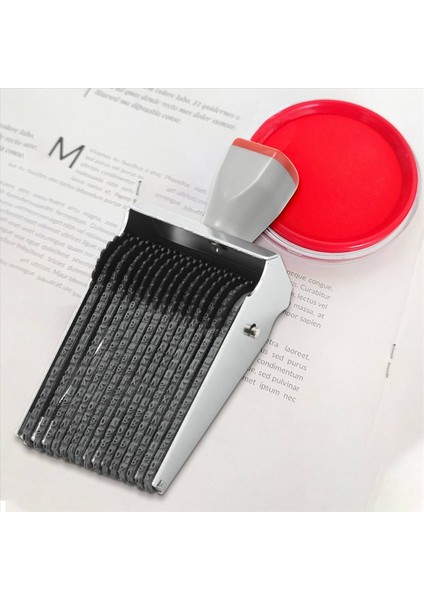 4x Çok Amaçlı 15 Basamaklı Alfabe Haddeleme Kauçuk Damga Ingilizce Harf Numarası Kabarcıkları Diy Scrapbooking Roller Kırtasiye (Yurt Dışından) modelleri