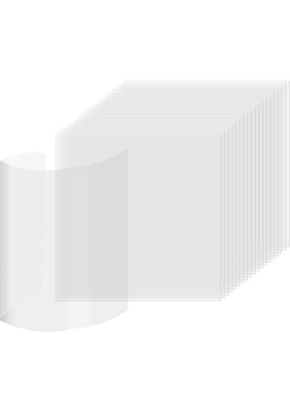 20PCS Mylar Sabet Sayfaları Temizle 12 Inç Boş Şablon Malzeme Uyumlu ve Siluet Kesme Için (Yurt Dışından) modelleri