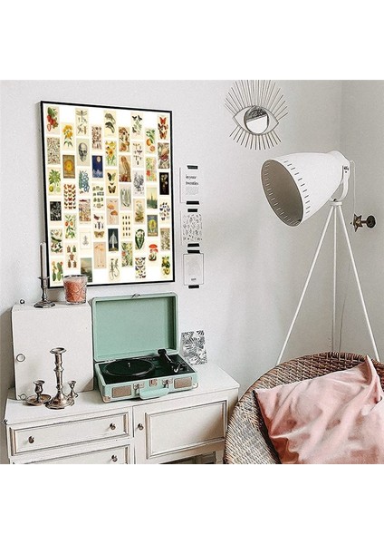 Vintage Estetik Duvar Kolaj Kiti - Modaya Uygun Fotoğraf Duvarı Için 50 Mini Botanik Cottagecore Kolaj Sanat Posterleri (4X6INCH) (Yurt Dışından) indirimleri