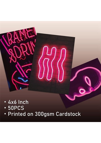 Oda Estetik Dekor Duvar Kolajı Vintage Posterler ve Erkekler ve Kızlar Için Baskılar Için Posterler 50 Adet 4x6 Inç Resimler (Yurt Dışından) fiyatları