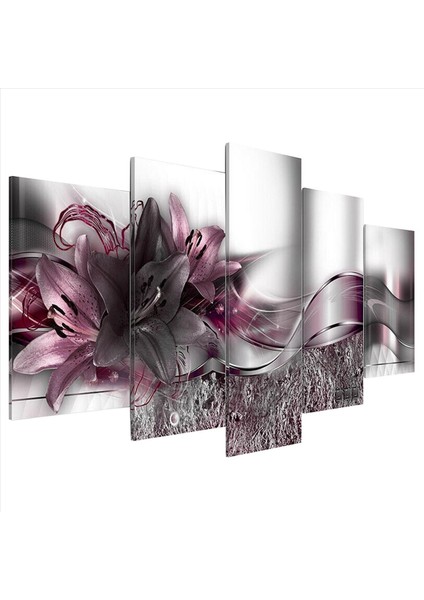 5 Adet Çerçevesiz Modern Sanat Yağlı Boya Tuval Baskı Duvar Resmi Ev Odası Dekor - 2 (Yurt Dışından)