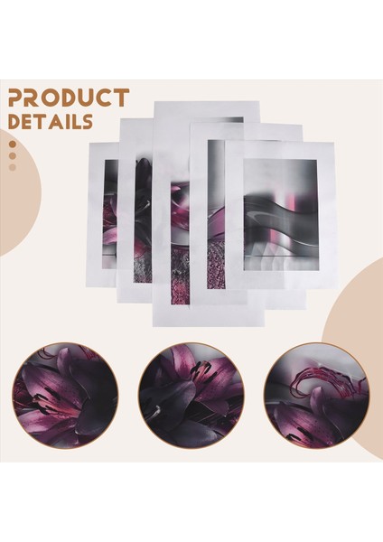 5 Adet Çerçevesiz Modern Sanat Yağlı Boya Tuval Baskı Duvar Resmi Ev Odası Dekor - 2 (Yurt Dışından) indirimleri