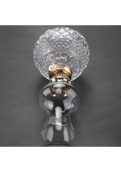 Iç Mekan Yağ Lambası Berrak Cam Abajurlu Klasik Yağ Lambası Ev Kilise Malzemeleri (Yurt Dışından) indirimleri