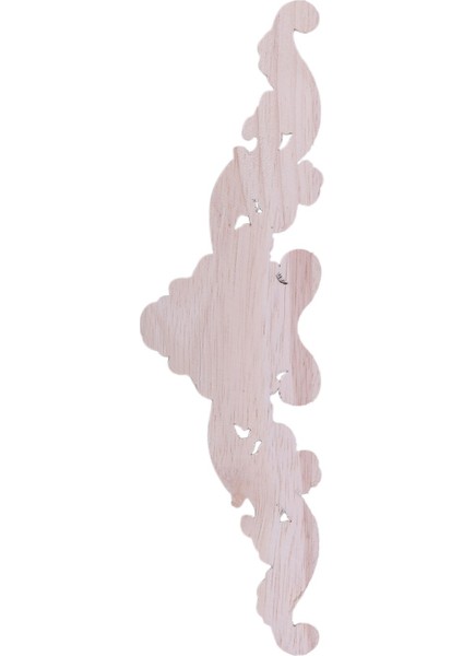 Ahşap Oyma Köşe Onlay Aplike Çerçeve Dekor Mobilya Zanaat Boyasız Tip 20*5cm (Yurt Dışından) fiyatları