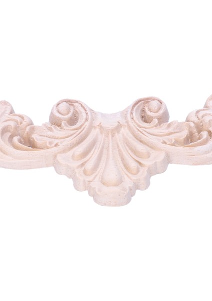 Ahşap Oyma Köşe Onlay Aplike Çerçeve Dekor Mobilya Zanaat Boyasız Tip 20*5cm (Yurt Dışından) modelleri