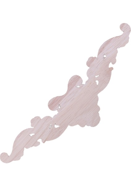 Ahşap Oyma Köşe Onlay Aplike Çerçeve Dekor Mobilya Zanaat Boyasız Tip 20*5cm (Yurt Dışından) indirimleri