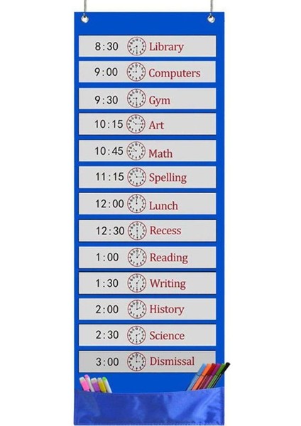 Çocuk Kumaş Günlük Çizelge Cep Grafiği 26 Ofis Ev Okulu Sınıfı Için Çift Taraflı Yeniden Kullanılabilir Kuru Eraser Kartları (Yurt Dışından) indirimleri