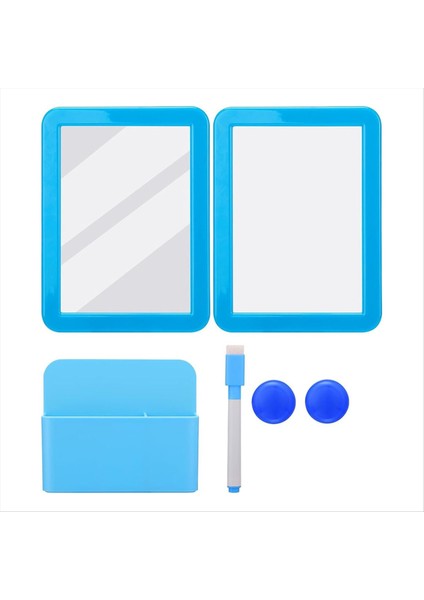 Soyunma Aksesuarı Kit-Girl Okula Geri Tedarik Manyetik Beyaz Tahta Aynası Kuru Sil Marker Tutucu ve Okul Tedarik C (Yurt Dışından)