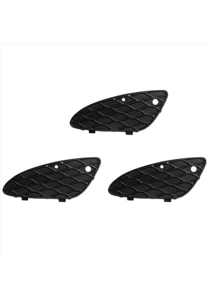 3x Sol Yan Ön Tampon Alt Grill Kapak Yan Havalandırma Mercedes-Benz W211 E-Serisi E320 E500 2003-2006 2118850353 (Yurt Dışından)