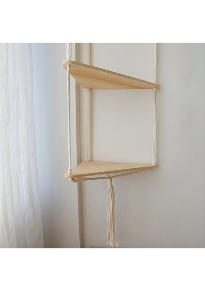 3 Katmanlı Yüzer Duvar Rafı Ahşap Üçgen Köşe Ekran Standı Dekorasyon Oturma Odası Yatak Odası Duvar Asılı Dekor (Yurt Dışından) indirimleri