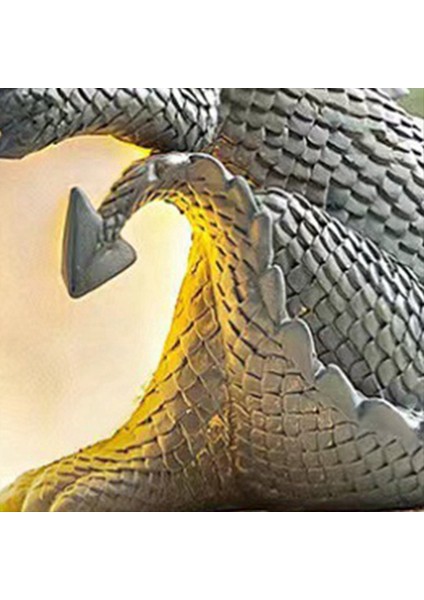 Bahçe Dragon Heykeli Hafif Dekorasyonlu Ejderha Heykeli Bir Lamba Bahçe Dekorasyon Reçine Zanaat Süslemeleri (Yurt Dışından) fiyatları