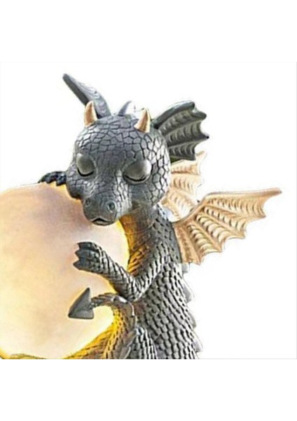 Bahçe Dragon Heykeli Hafif Dekorasyonlu Ejderha Heykeli Bir Lamba Bahçe Dekorasyon Reçine Zanaat Süslemeleri (Yurt Dışından) fırsatları