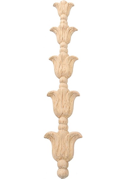 2x Ahşap Oyma Köşe Onlay Aplike Kapı Dekor Dekor 12 x 6cm Boyasız ve 1 (Yurt Dışından) fiyatları