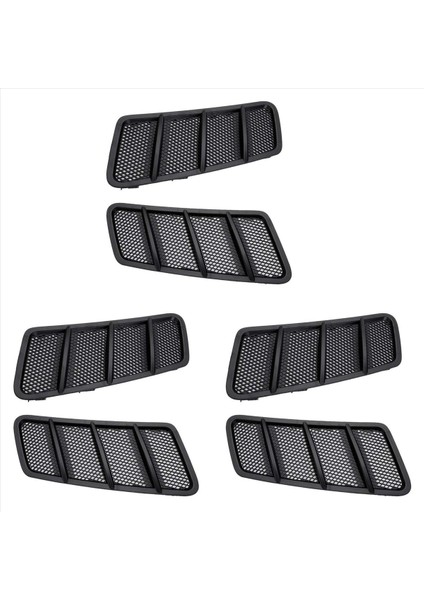6pcs Ön Kaput Havalandırma Izgarası Hava Akışı Alım Kaputu Mercedes Benz W166 Gl GL350 GL450 GL550 ml ML350 ML550 2012-2015 (Yurt Dışından)