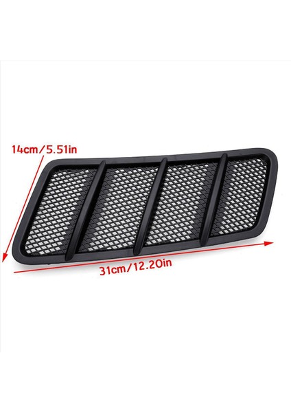 6pcs Ön Kaput Havalandırma Izgarası Hava Akışı Alım Kaputu Mercedes Benz W166 Gl GL350 GL450 GL550 ml ML350 ML550 2012-2015 (Yurt Dışından) fırsatları