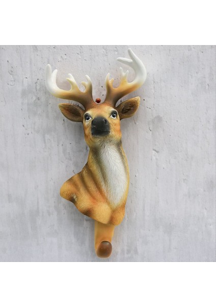 Amerikan Reçine Hayvan Kancası Sundurma Duvar Dekorasyon Kolyesi Küçük Nesne Kat Hook Kolye A (Yurt Dışından) fırsatları