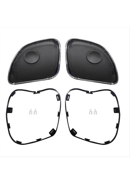Motosiklet Hoparlör Izgara Kapakları Harley Road Glide Için Fit 15-Up Fltr Fltru Fltrx (Yurt Dışından) fiyatları