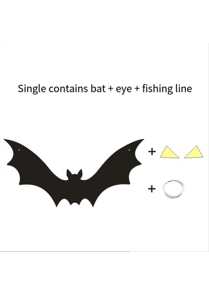 Asılı Yarasa Cadılar Bayramı Açık Dekorasyonlar - Ağaçlara Sundurmalara Yards Sarı Üzerine Açık Hava Dekorasyonları Asmak Için Mükemmel (Yurt Dışından) fiyatları